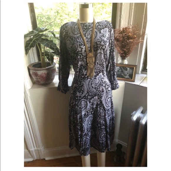 Vintage Dresses & Skirts - Vintage- Paisley Dress